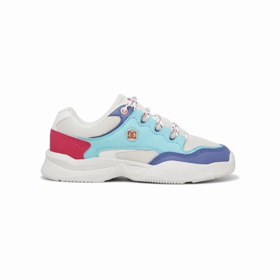 DC Decel Women's White/Blue/Red Sneakers Australia Sale XGO-874